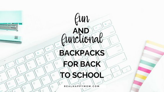 Fun and Functional Backpacks for Back to School