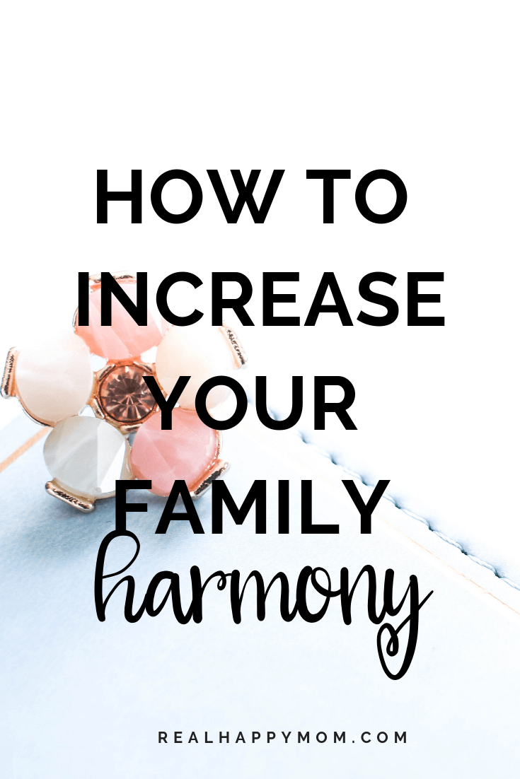 How to Increase Your Family Harmony