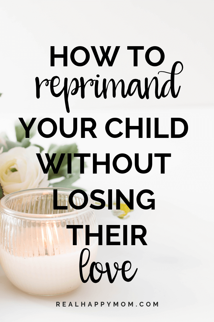 How to Reprimand Your Kids Without Losing Their Love