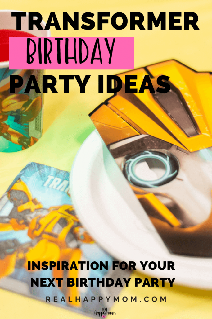 transformer birthday party ideas