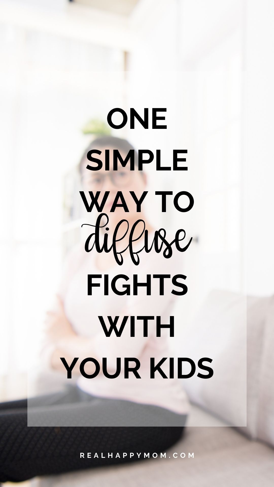 One Simple Way to Diffuse Fights With Your Kids